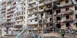 Ukrainian Defenses Strained as Missile and Drone Barrage Escalates