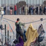 Daring Border Rescue: Migrants Stranded Atop U.S.-Mexico Barrier Daring Border Rescue: Migrants Stranded Atop U.S.-Mexico Barrier