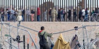 Daring Border Rescue: Migrants Stranded Atop U.S.-Mexico Barrier