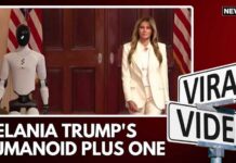 Humanoid Robot Walks With Melania Trump at White House