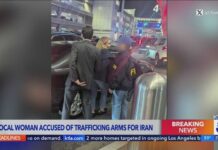 L.A. woman arrested, charged with trafficking arms on behalf