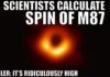 Scientists Measure The Spin of M87 Black Hole and It's Mind