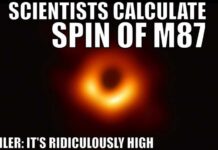 Scientists Measure The Spin of M87 Black Hole and It's Mind