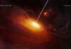 One of the fastest growing black holes on record discovered