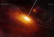 One of the fastest growing black holes on record discovered