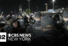 BLOODY Bites Shock ICE Standoff Protests escalate outside Newark's Delaney Hall ICE facility
