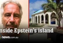 Never-before-seen video shows Epstein’s private island