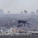 Army Apache Down — Fire Erupts Deadly military helicopter crash in North Texas