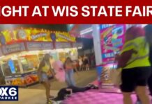 Large fight breaks out at Wisconsin State Fair on Sunday night | FOX6 News Milwaukee