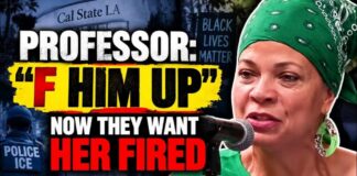 BLM Co-Founder Names ICE Agent’s Location — Did She Cross the Line?That gives us: