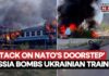 Drone Slams Warsaw Train Near NATO Putin Attacks NATO? Russian Drone Hits Ukrainian Train Near Polish Border, Sparks Alarm | WATCH