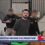 Podcaster indicted for allegedly threatening President Trump