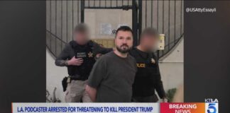 Podcaster indicted for allegedly threatening President Trump