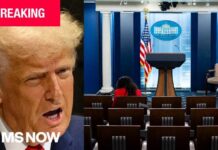 BREAKING: White House press pool SUSPENDS TV coverage of Trump amid ban