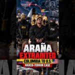 President Marches Narco Onto U.S. Plane How the U.S. Took Down ‘Araña’ #crime #justice