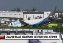 Amazon Jet Fireball Freezes Miami Amazon cargo plane crashes after going off Miami International Airport runway