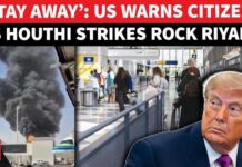 Riyadh Airport Hit – Trump Weighs Strikes ‘FLEE NOW!’: Trump’s URGENT WARNING To Americans After Houthis BOMB Riyadh Airport In Deadly Assault