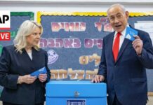 High-Stakes Showdown: Netanyahu Steps In LIVE: Netanyahu votes in Israel election that will decide his future as prime minister